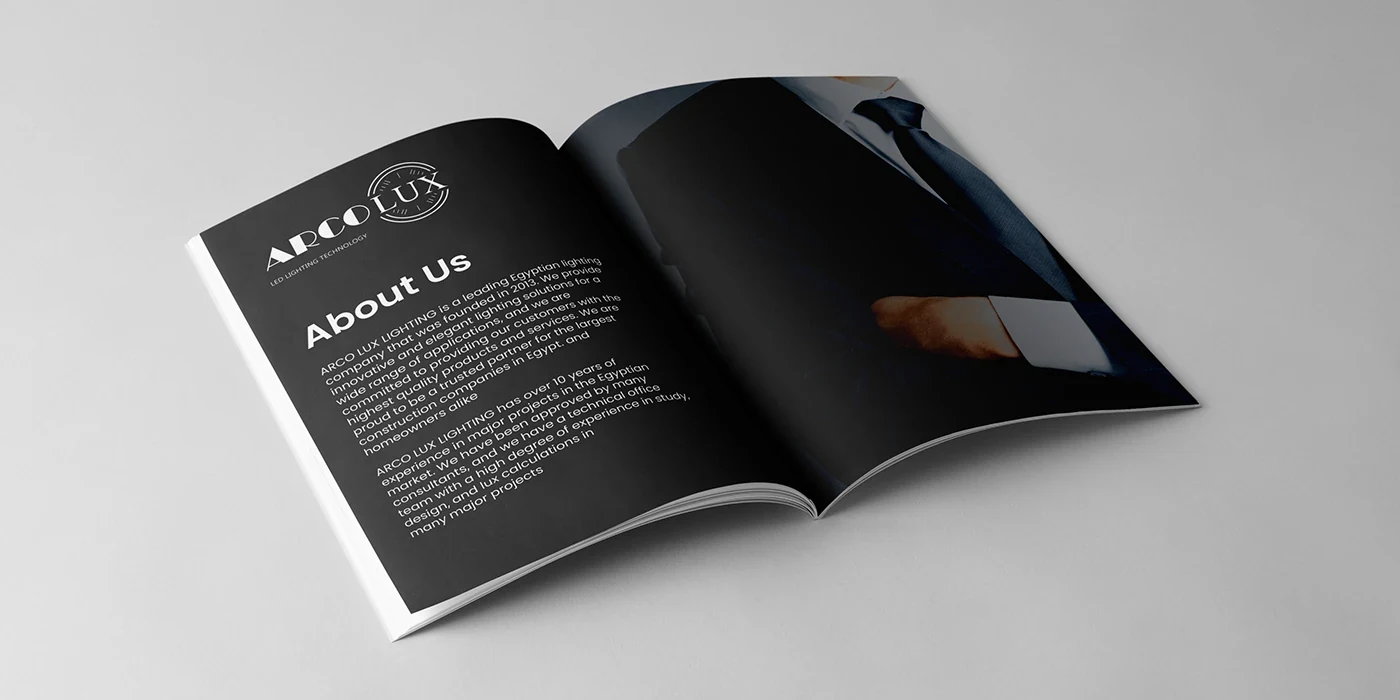 ARCO LUX — Lighting Catalog — original project artwork