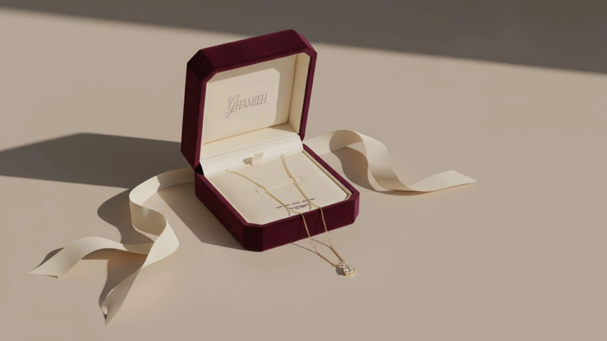 Ghamieh Jewelry — original project artwork